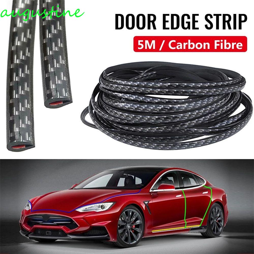 Dải Viền Bảo Vệ Cửa Xe Hơi Bằng Sợi Carbon Chống Trầy Xước