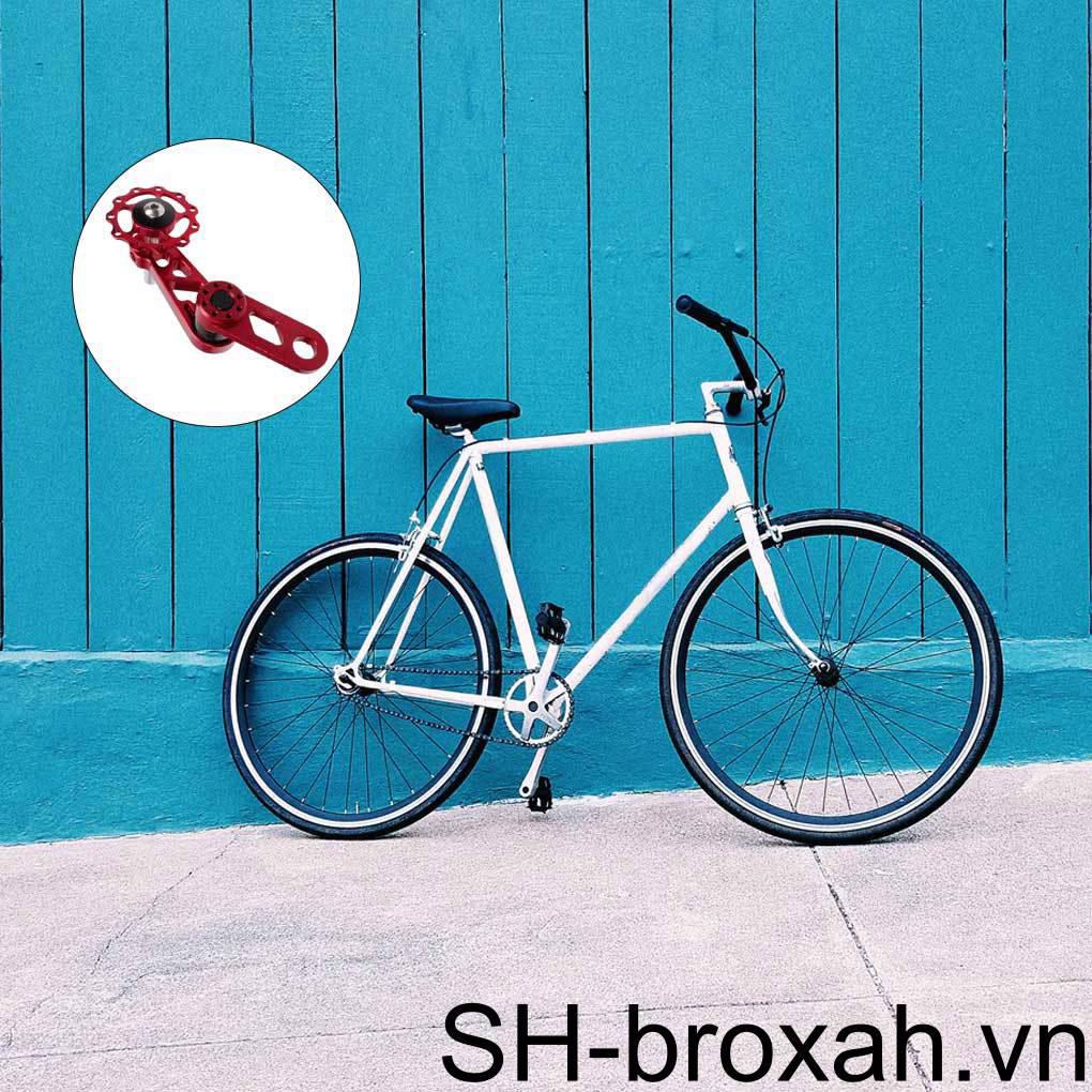 Ròng Rọc Dẫn Dây Xích Xe Đạp Hình Oval Bằng Hợp Kim Nhôm Chống Mài Mòn