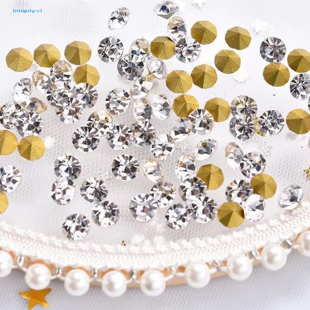 1 Hộp Phụ Kiện Đính Trang Trí Móng Tay Nghệ Thuật Nhiều Hình Dạng