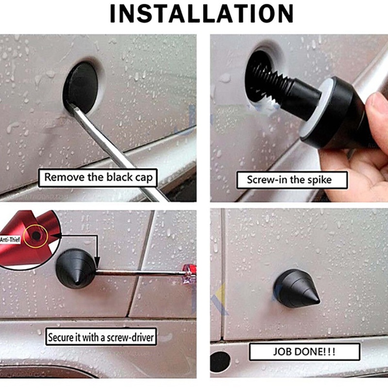 Bộ bảo vệ Spike bảo vệ cản sau cho Benz SMART Fortwo ED 451 2009-2014