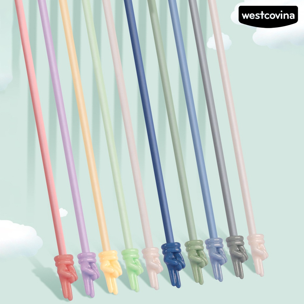 [COD]♪1 Hộp Dụng Cụ Dạy Học Cầm Tay Bằng Nhựa Chống Trượt Có Thể Bẻ Cong Nhiều Màu Sắc Cho Bé