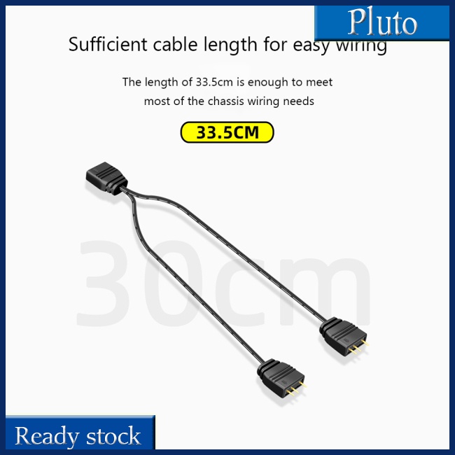 Mới Dây Cáp Chia Cổng Quạt 5v 3-pin ARGB Cho Bo Mạch Chủ ARGB