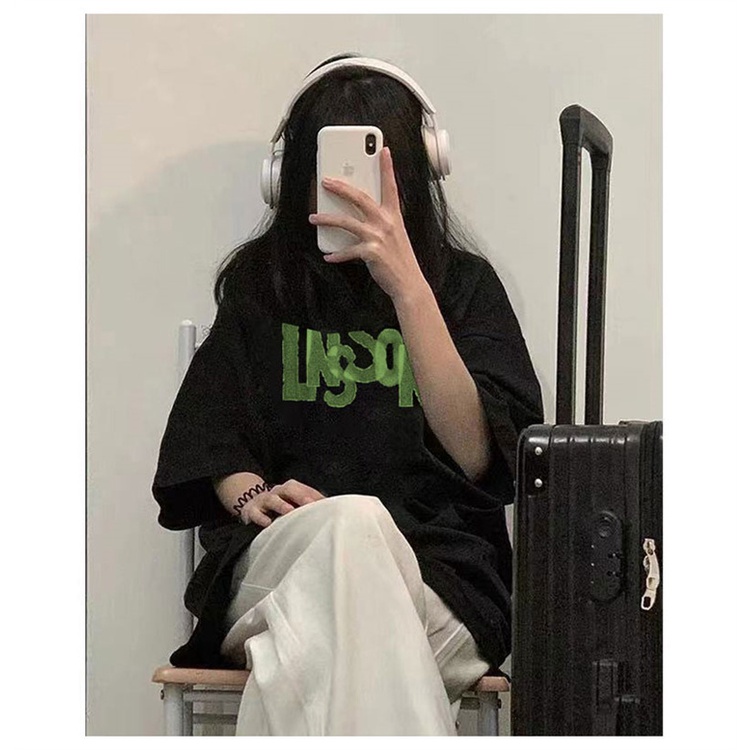 Áo Thun Unisex 100% Cotton Nguyên Chất Ngắn Tay Phong Cách Hàn Quốc Mới NRVP 2023