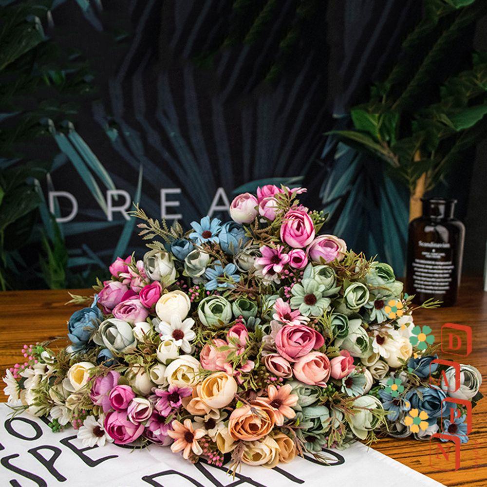 1 Bó Hoa Cúc Nhân Tạo Dùng Cho Trang Trí Tiệc Cưới