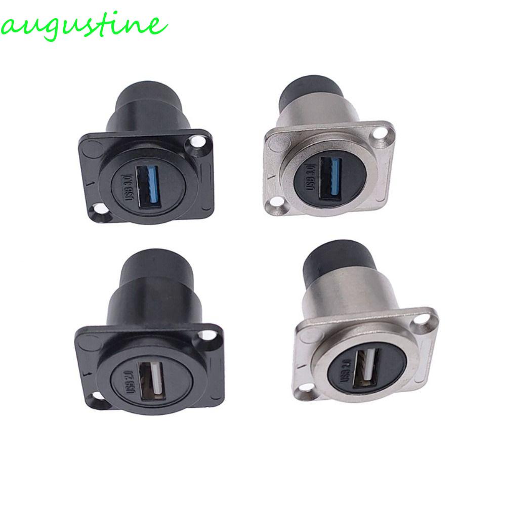 Ổ Cắm Chuyển Đổi AUGUSTINE HDMI-Compatible Chất Lượng Cao Cổng USB Mô-Đun Hai Chiều Không Hàn Lỗ Cắm Sang Ổ Cắm Cái