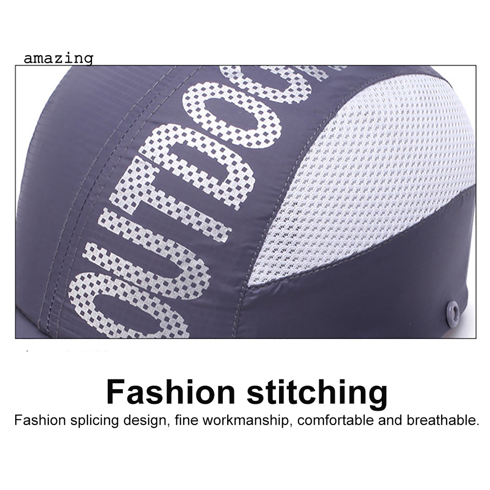 Mũ Lưỡi Trai Chống Nắng Chống Tia UV Có Thể Gấp Gọn Che Phủ Toàn Diện Thời Trang Mùa Hè