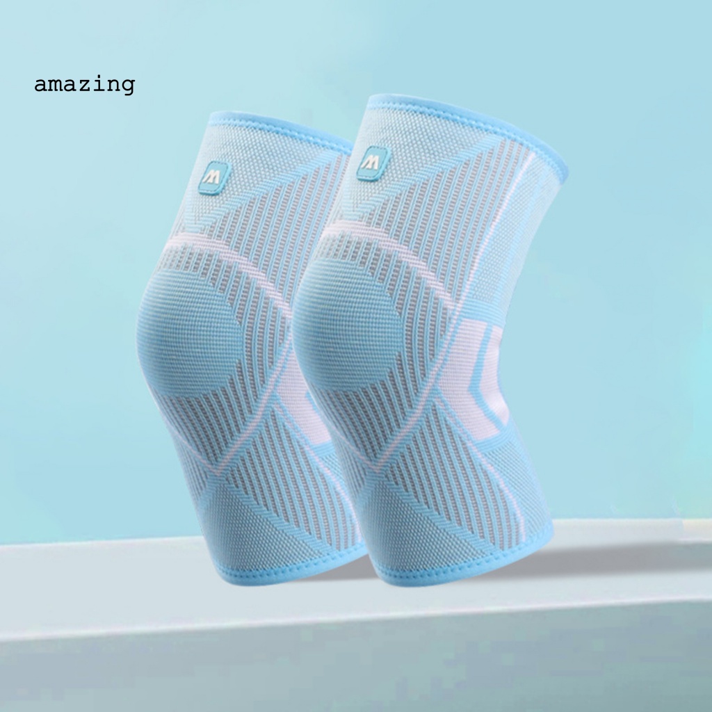 1 Cặp Đệm Bảo Vệ Đầu Gối Bằng Silicon Tiện Dụng Khi Tập Thể Thao / Yoga