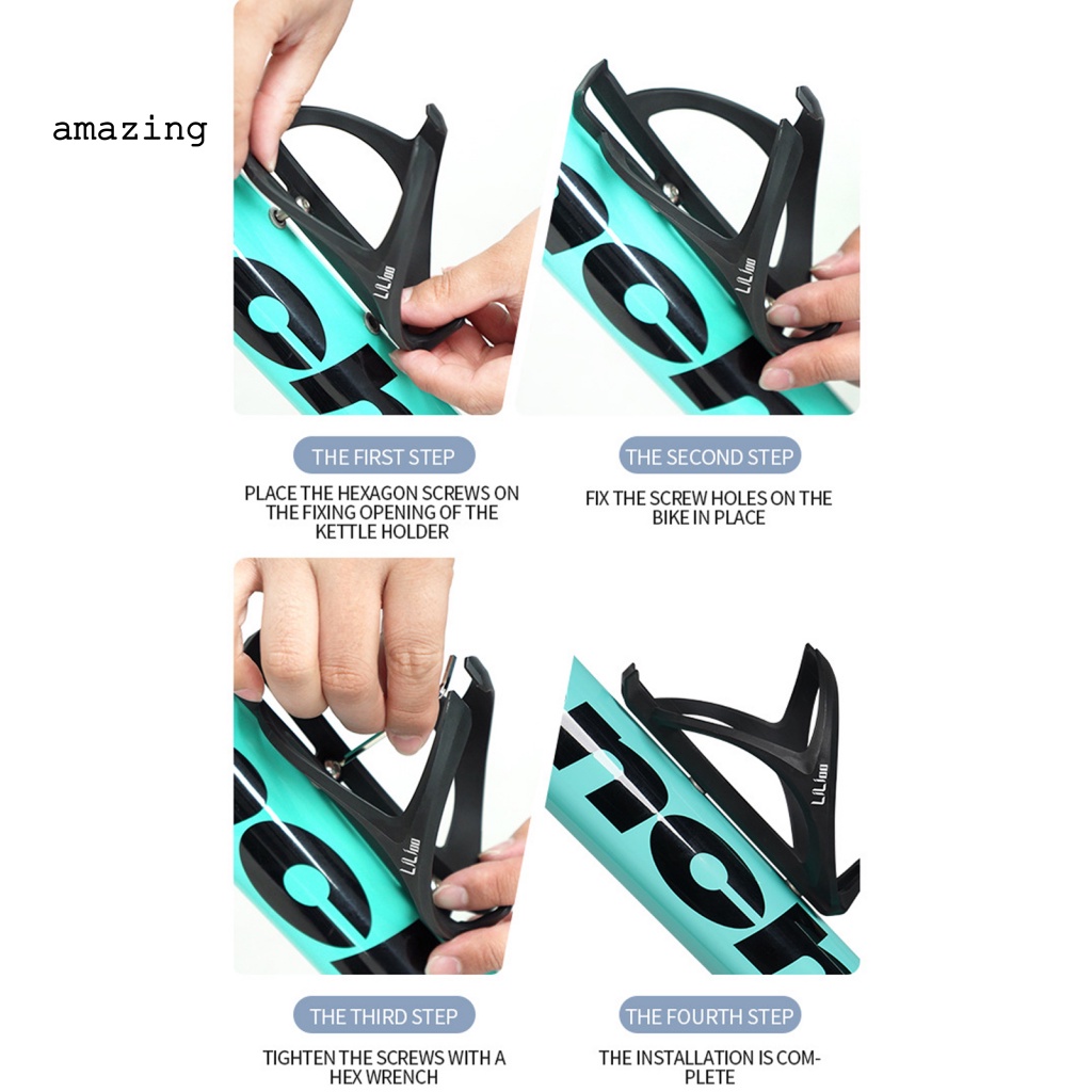 Giá Đỡ Bình Nước Gắn Xe Đạp Màu Đen Siêu Bền Tiện Dụng