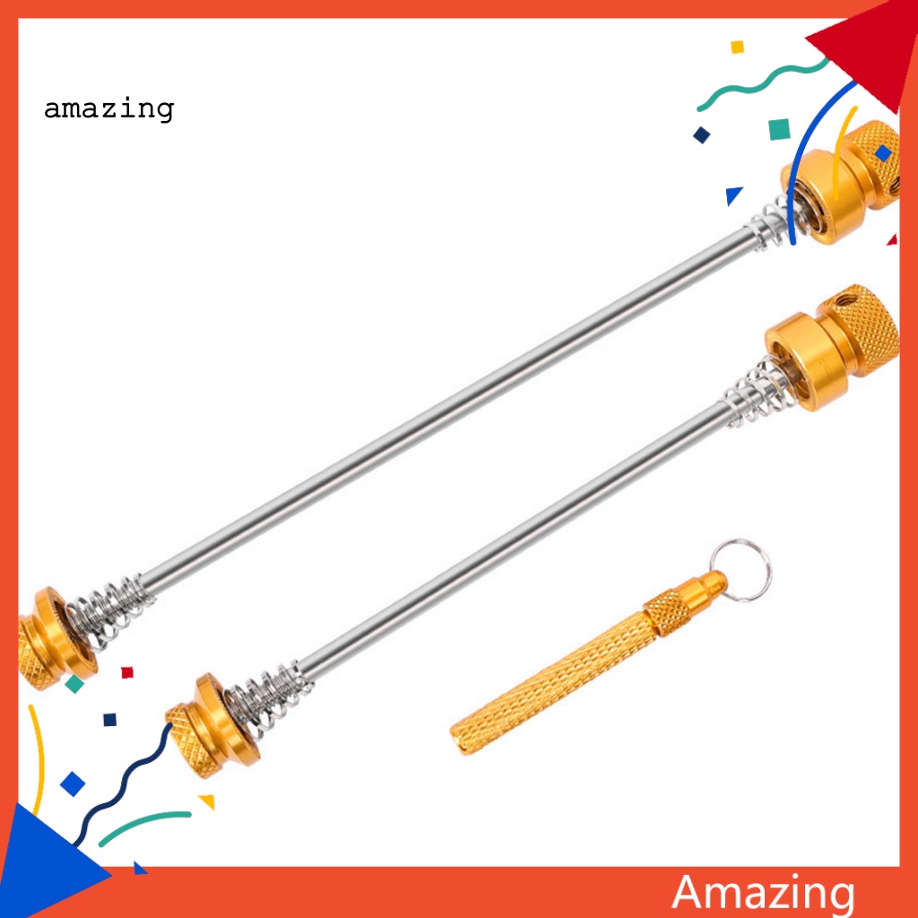 1 Bộ Xiên Bánh Xe Đạp Bằng Hợp Kim Nhôm Dễ Sử Dụng