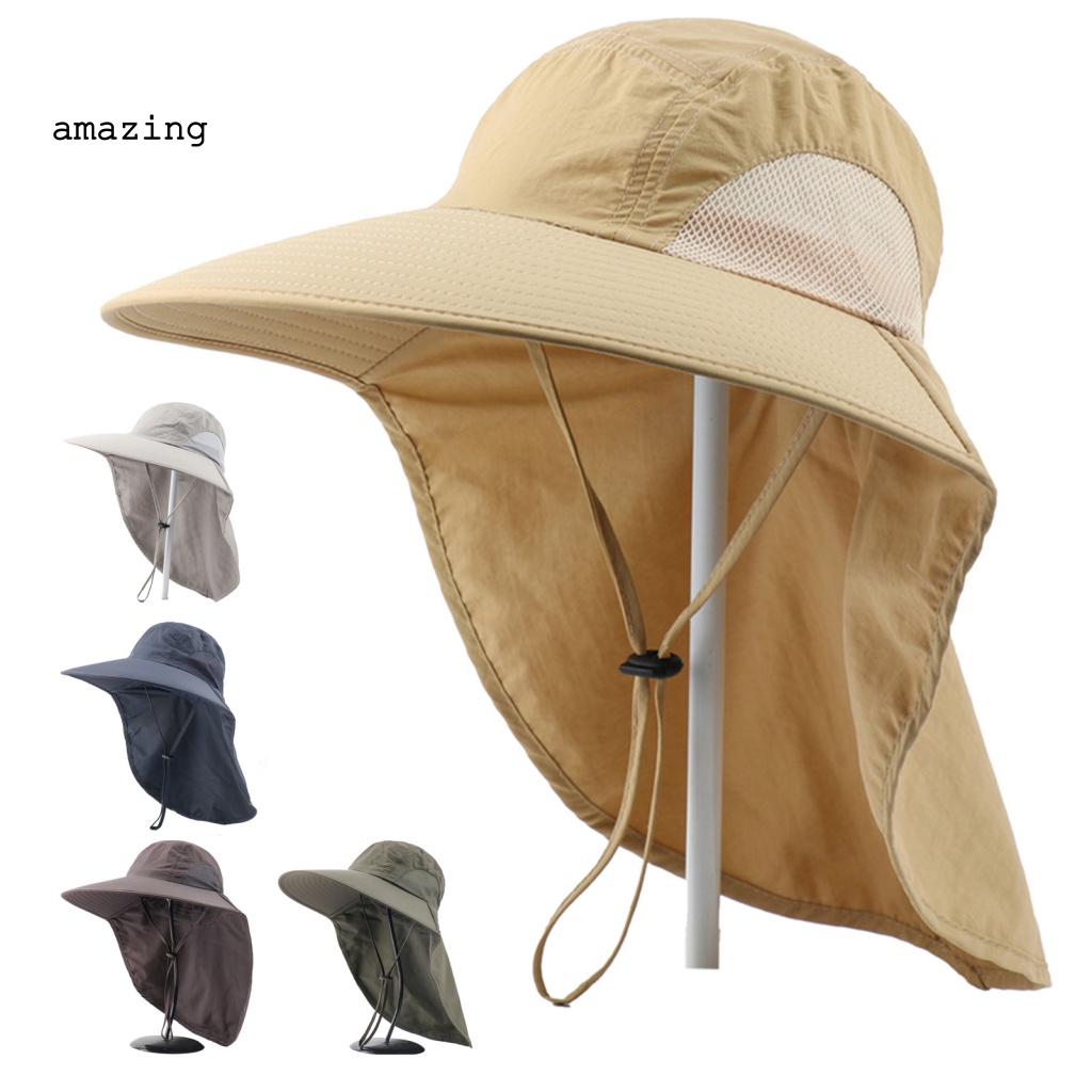 Mũ Boonie Gọn Nhẹ Chống Tia UV Chống Nước Cho Nam Nữ Hoạt Động Ngoài Trời