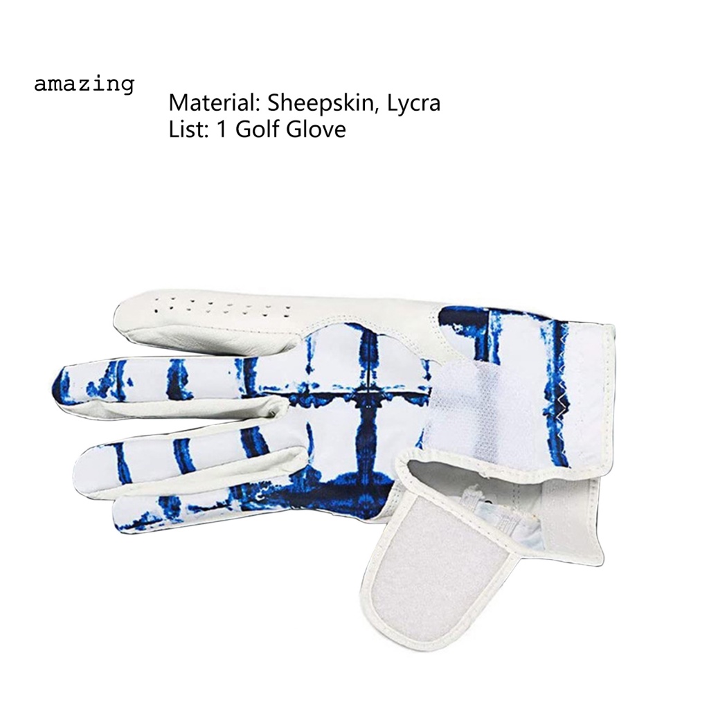 1 Găng Tay Trái / Phải Chơi Golf Bằng Vải Mềm Chống Trượt Cho Nam