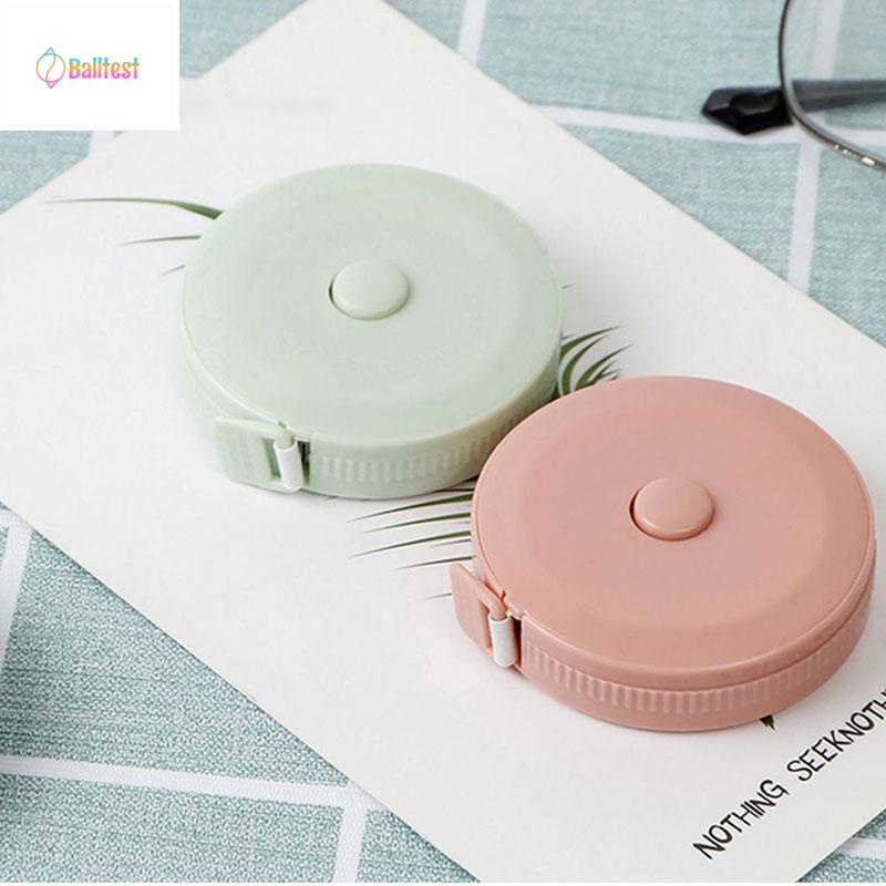 💜Thước dây cuộn mini tự rút tiện ích 150cm