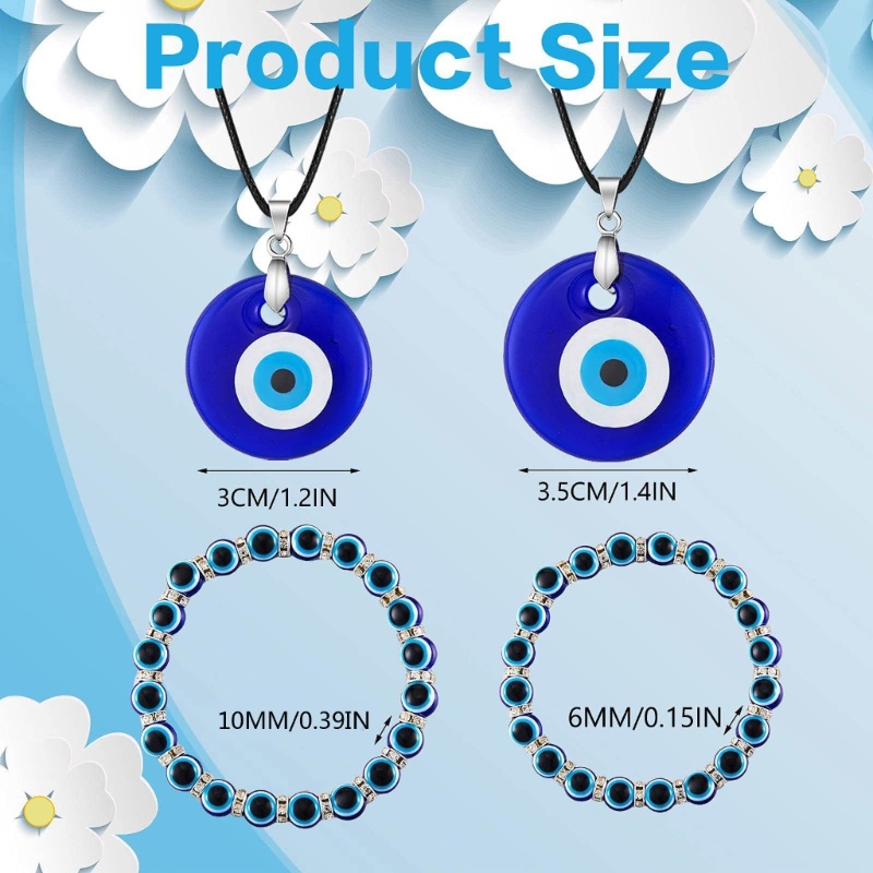 Dây Chuyền Dạng Chuỗi Hạt May Mắn 4 Kiểu Boho Cho Bạn Bè