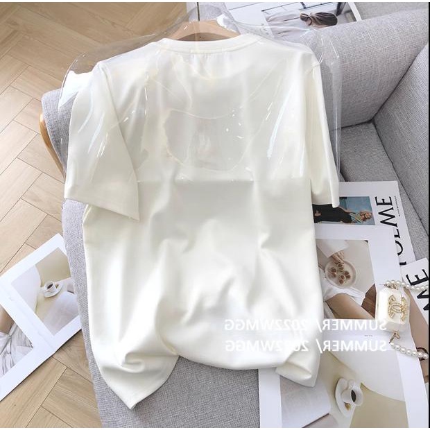 Áo Thun Tay Ngắn In Hoa Thời Trang Dành Cho Nữ