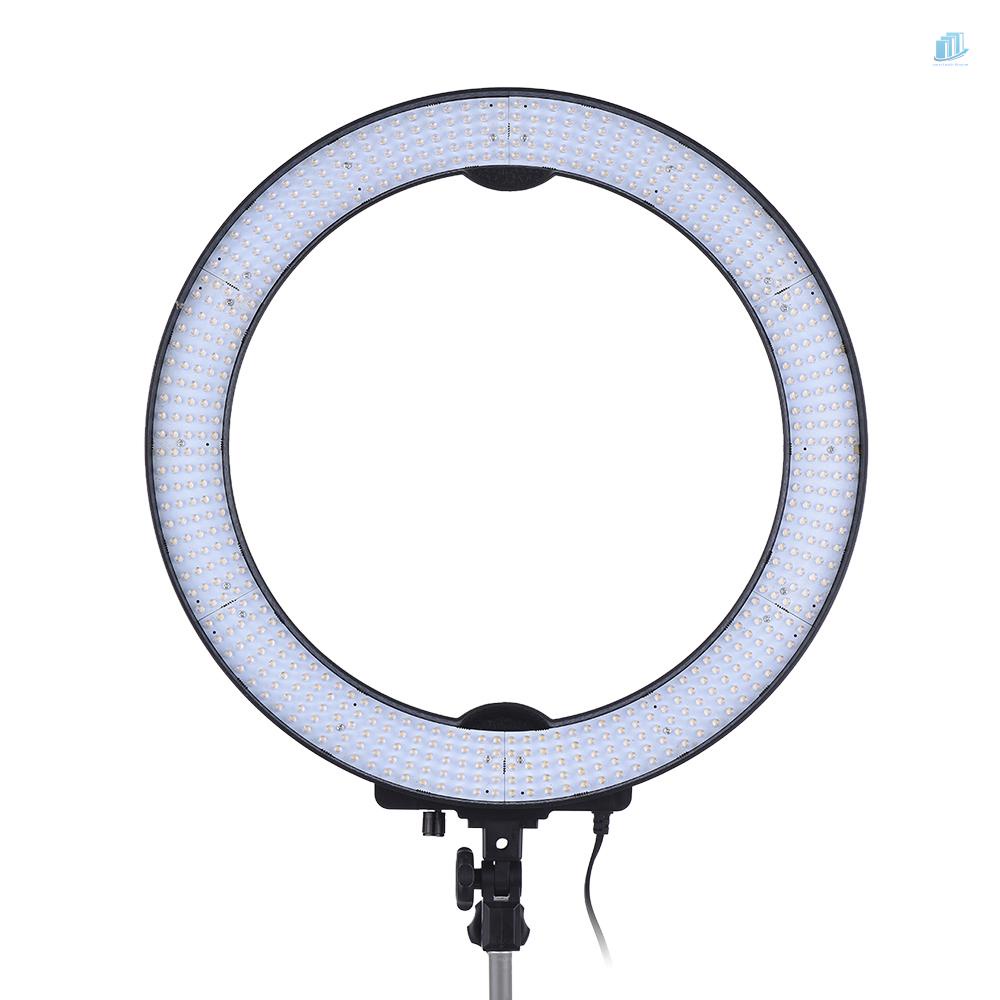 Vòng Đèn LED Điện Tử Andoer LA-650D 5500K 36W 600 Bóng Có Thể Điều Chỉnh Không Bước Kèm Túi Lọc Màu Cho Nhiếp Ảnh