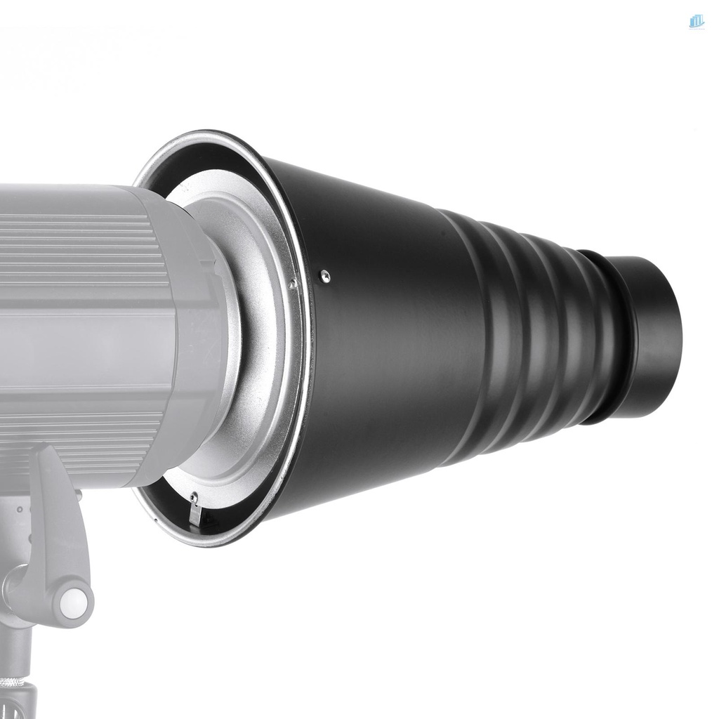 Smartwatchinone Bộ 5 Tấm Lọc Bằng Hợp Kim Nhôm Hình Nón Lớn Kèm Lưới Tổ Ong Cho Đèn flash Máy Ảnh Bowens