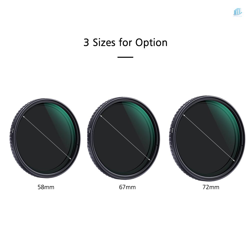 Kính Lọc ND8-ND128 67mm Siêu Mỏng Tùy Chỉnh Cho smartwatchinone K &amp; F CONCEPT