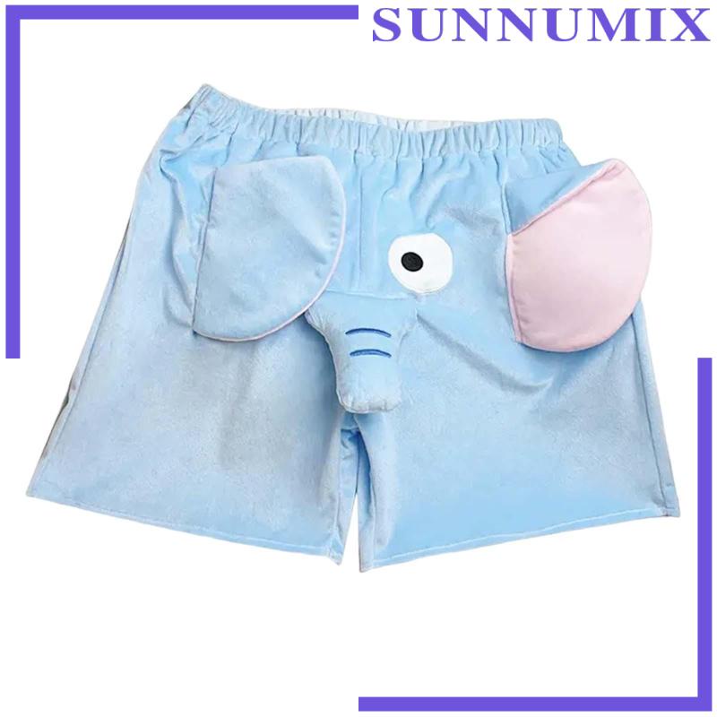[Sunnimix] Quần Short Dáng Rộng Họa Tiết Hoạt Hình Dễ Thương Thoải Mái Thường Ngày Cho Nam Và Nữ
