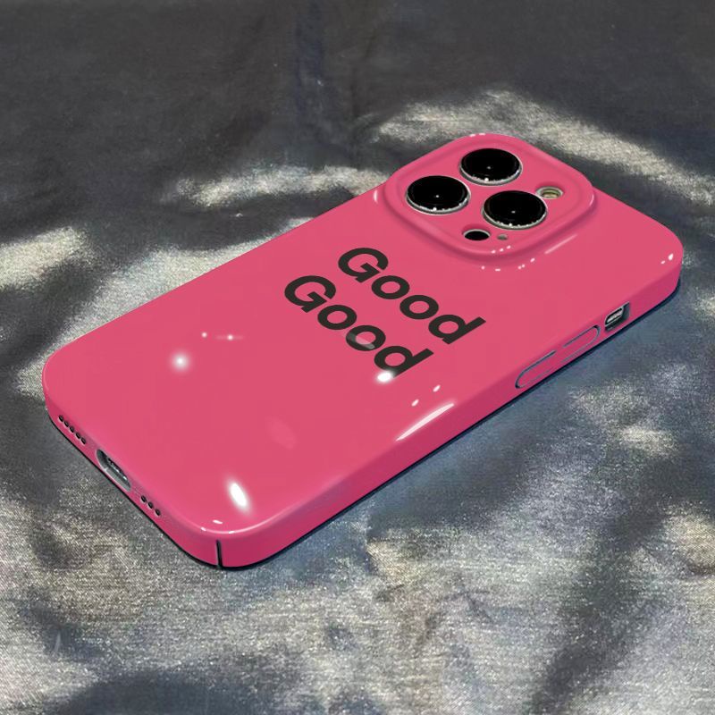 Ốp Điện Thoại Cứng In Chữ Đơn Giản Cho iPhone138p12max11 xsmax 14pro / 06MO