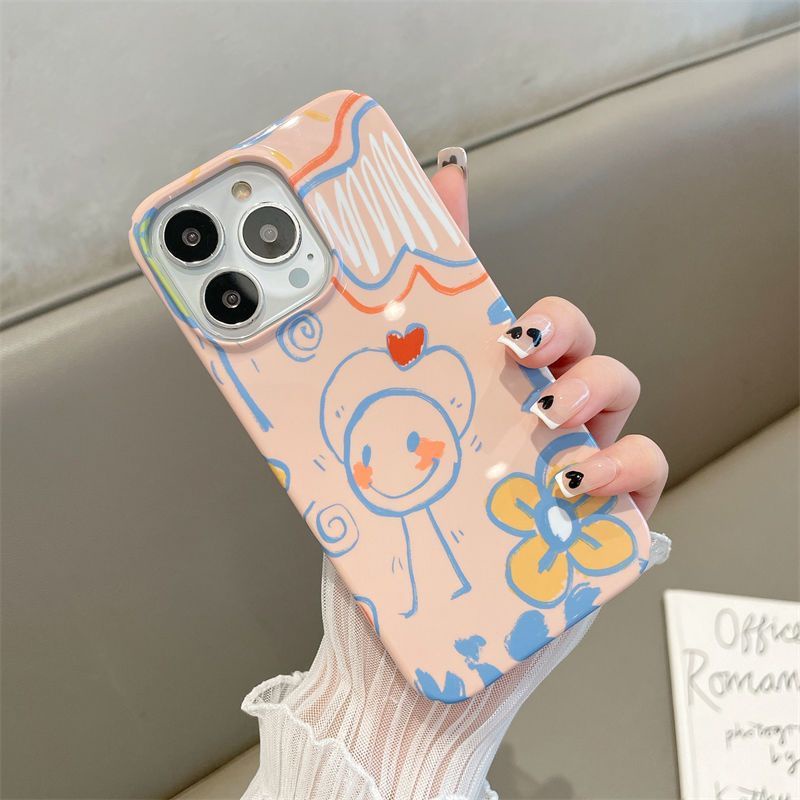 Ốp Điện Thoại Cứng Họa Tiết Graffiti Bảo Vệ Toàn Diện Cho Apple Iphone Xr / iPhone11 Pro Max 14 Pro 71312