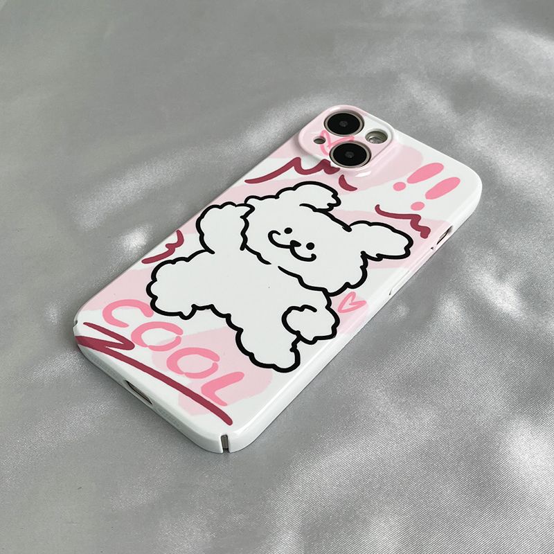 Ốp Điện Thoại Cứng In Hình Chó Mèo Cho Iphone1 iphone13 14pro / 7 11 / / iPhone12 8 Apple xsxr S76P