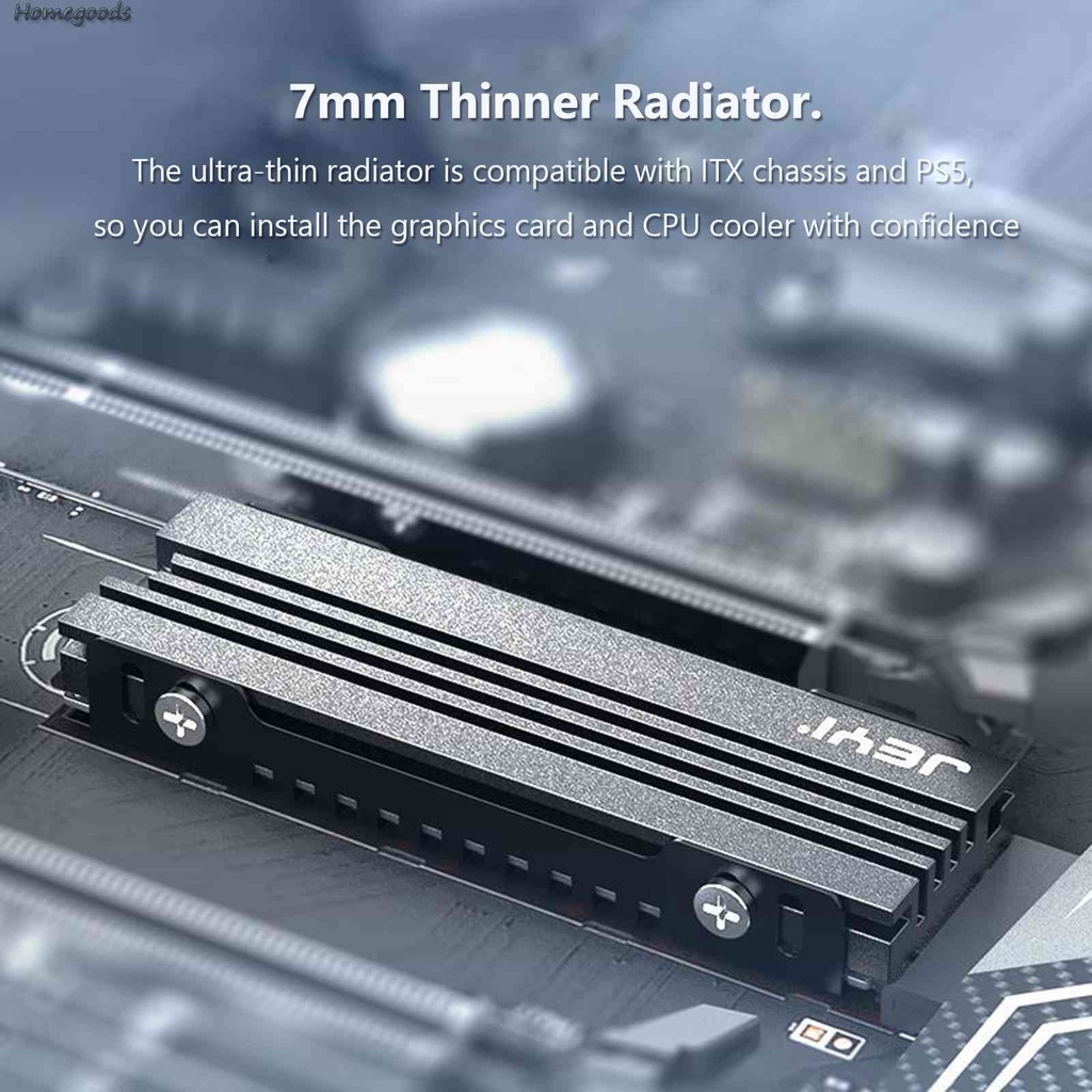 Miếng Đệm Tản Nhiệt M.2 SSD NVME 2023 Bằng Silicon Cho ITX Chassis PS5