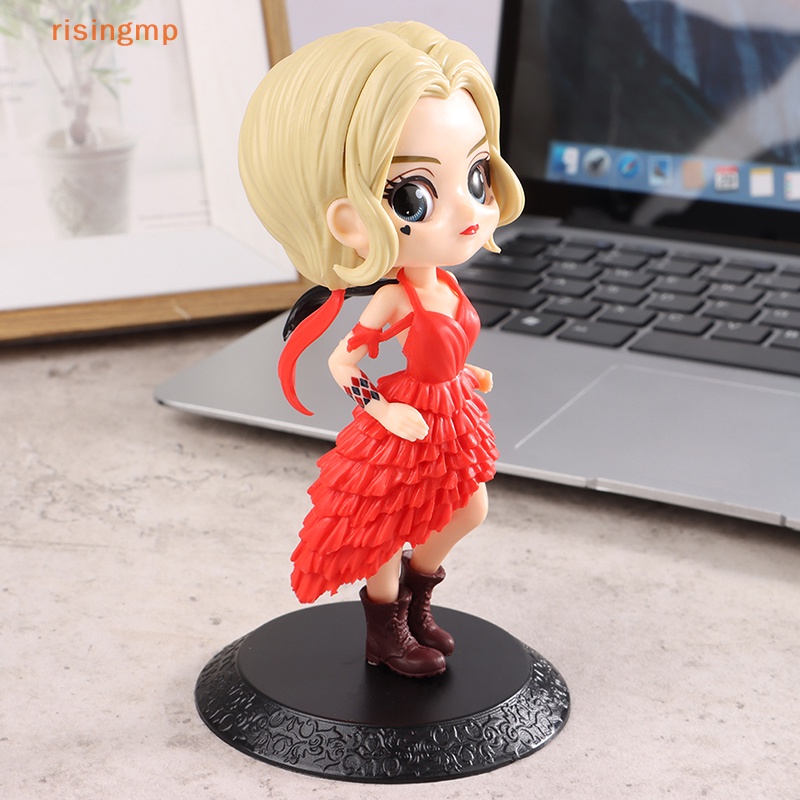 Mô Hình Nhân Vật Harley Quinn Bằng PVC Dễ Thương Dùng Trang Trí Bàn Làm Việc