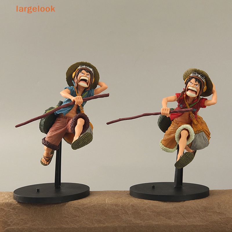 Mô Hình Nhân Vật Monkey D Luffy Phiêu Lưu Chạy Bộ Vui Nhộn Bằng PVC