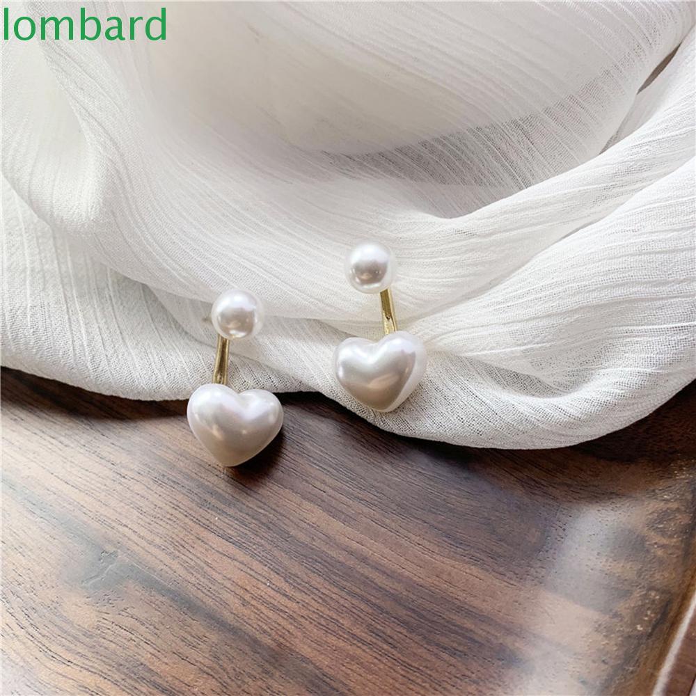 Đôi Khuyên Tai HìNh TráI Tim ĐíNh Kim Cương Giả ThờI Trang Cho Nữ