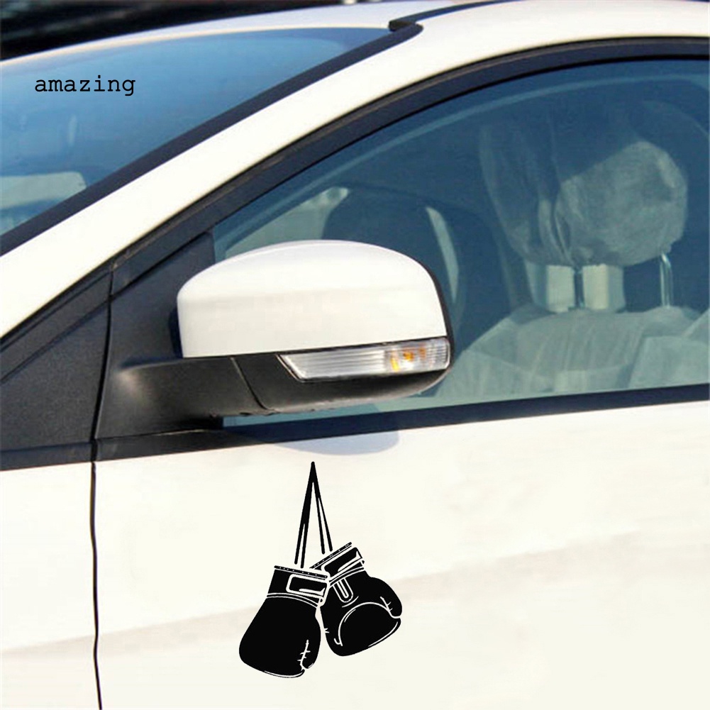 Miếng Dán Hình Găng Tay Boxing Độc Đáo Trang Trí Xe Hơi / Xe Tải