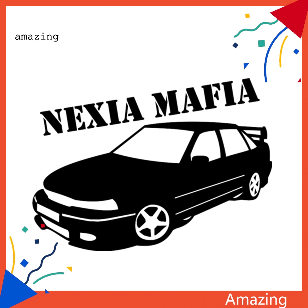 Miếng Dán Phản Quang Họa Tiết Chữ Độc Đáo Trang Trí Thân Xe Hơi / Xe Tải