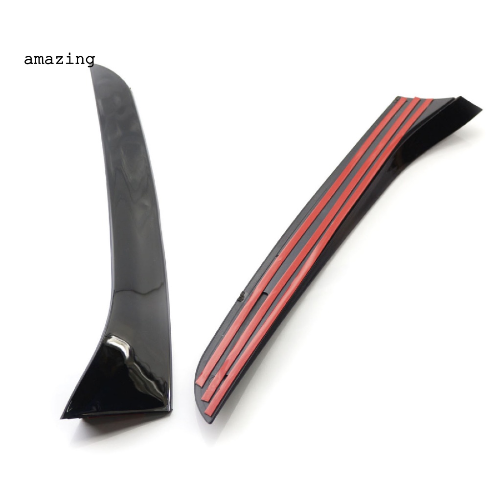 Bộ 2 Cánh Gió Chống Trầy Xước Màu Đen Sáng Cho VW Magotan-Passat B7 Wagon11-15