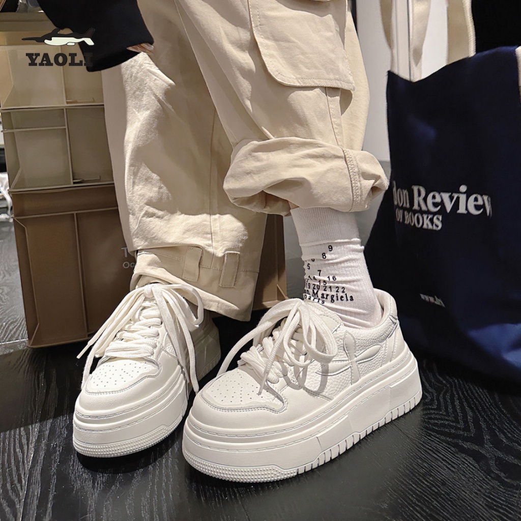 Giày Thể Thao Đế Dày Tăng Chiều Cao Thời Trang Mùa Xuân 2023 Phong Cách Mới Cho Nữ