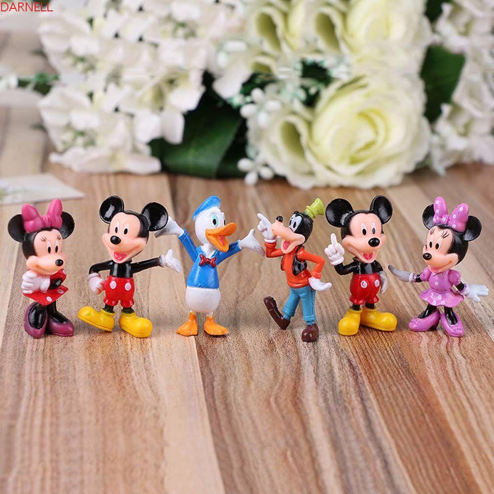 Mô Hình Chuột Mickey Dễ Thương Dùng Trang Trí Bánh Kem