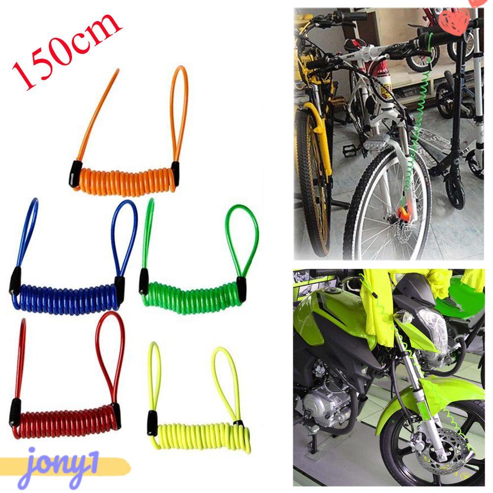Dây Cáp Nhắc Nhở Chống Trộm 150cm Màu Sắc Ngẫu Nhiên Cho Xe Máy
