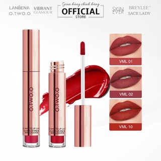O.TWO.O Son kem lì Velvet Liquid Matte Lip Lacquer nội địa Trung