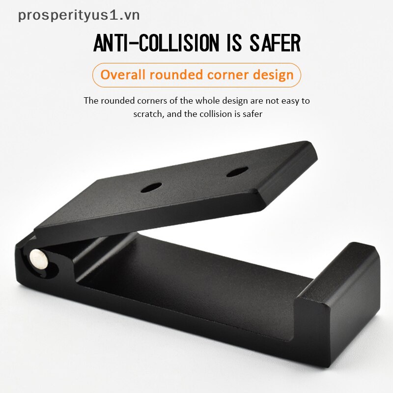 Móc Treo Tai Nghe Gắn Tường Bằng Hợp Kim Nhôm Gấp Gọn Kèm Ốc Vít prosperityus1 [prosperityus1]