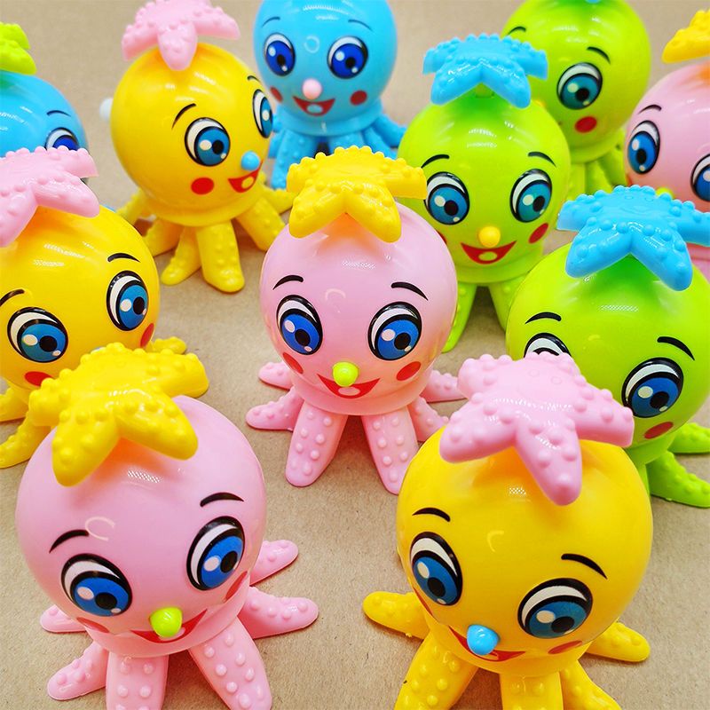 Mới Đồ Chơi Lên Dây Cót Hình Bạch Tuộc Hoạt Hình Đáng Yêu