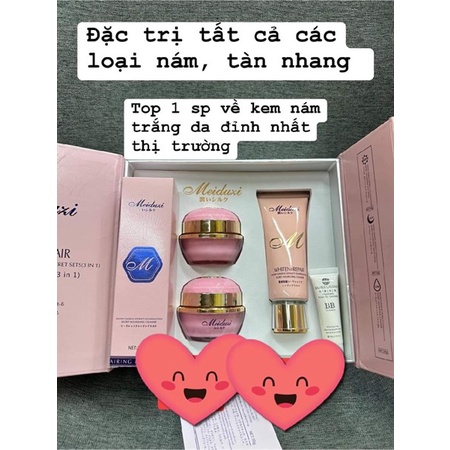 Bộ kem meduxi vip hồng