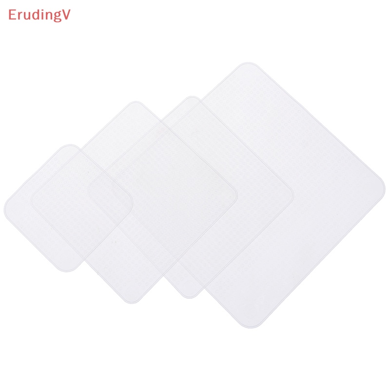Bộ 4 Nắp Silicone Co Giãn Đậy Tô Thức Ăn Tái Sử Dụng Được