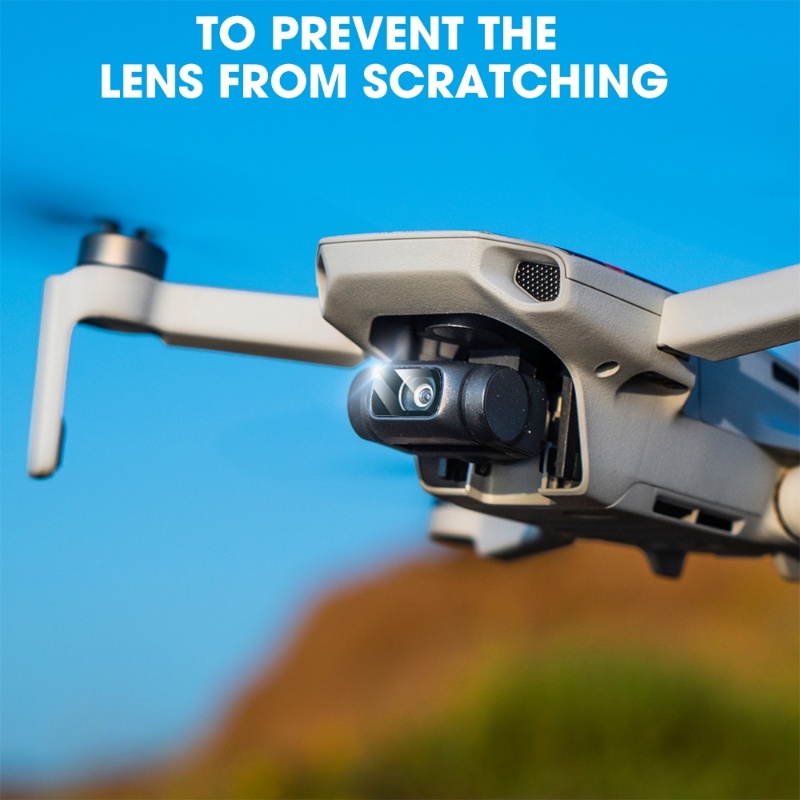 Set 2 Kính Cường Lực HD Trong Suốt Bảo Vệ Ống Kính Máy Ảnh Cho DJI Mini 2 SE