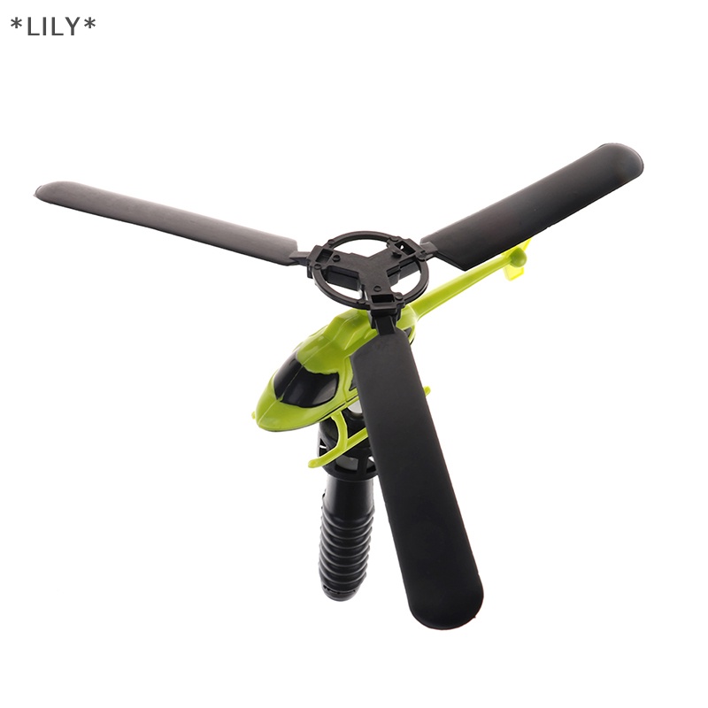 LILY Trẻ em hàng không mô hình xử lý kéo máy bay đồ chơi ngoài trời cho bé máy bay trực thăng đồ chơi uuu