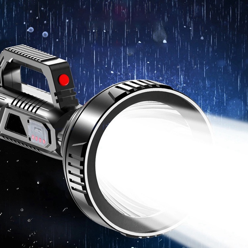 Đèn Pin Sạc USB Abs Đa Năng Có Thể Sạc Lại Tiện Dụng