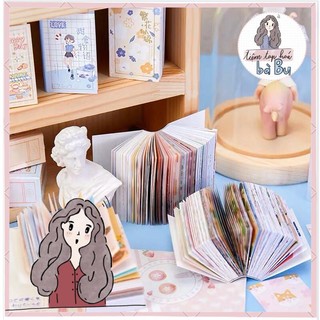 Cuốn 200 tờ giấy nền và giấy can nền trang trí