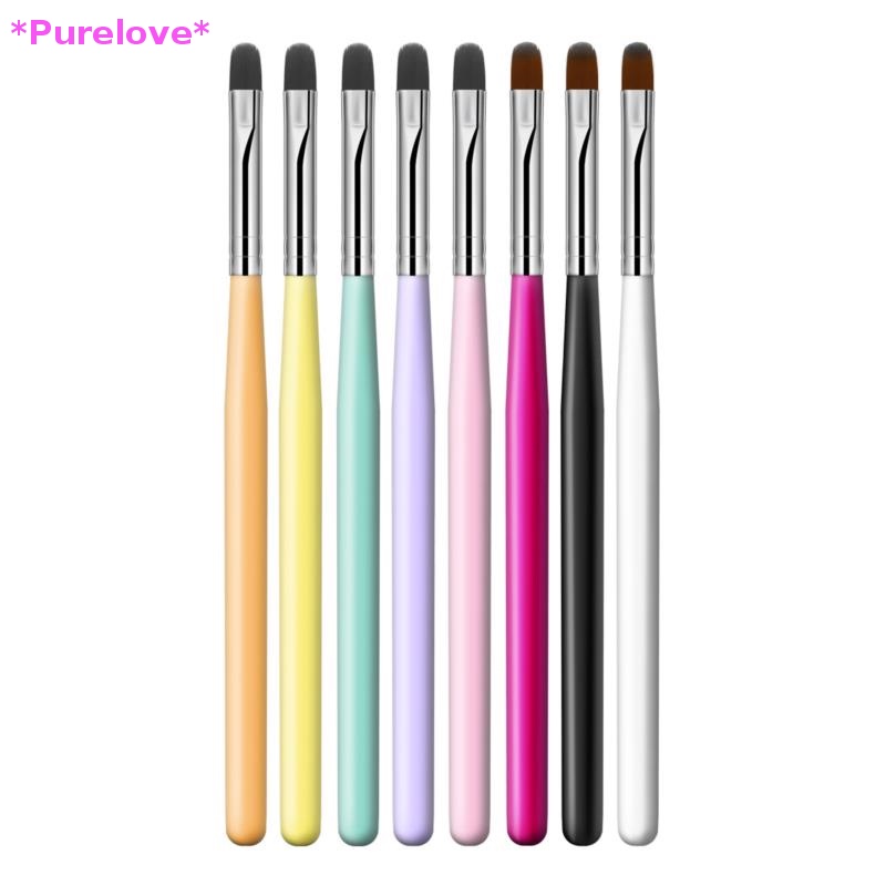 Cọ Trang Trí Móng Tay Nghệ Thuật Màu Gradient Tiện Dụng Mới