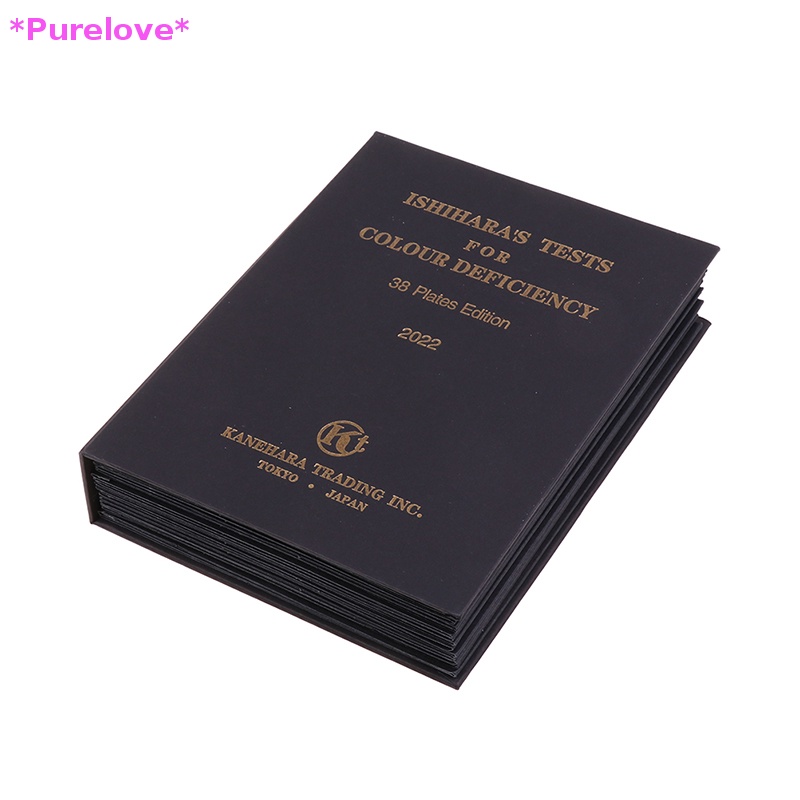 Sách Kiểm Tra Chất Lượng Ishihara 38 Trang Độc Đáo Mới