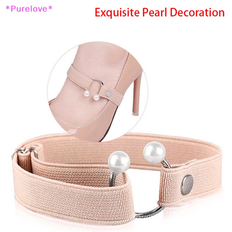 Dây Buộc Giày Cao Gót Chống Trượt Điều Chỉnh Tùy Ý Dành Cho Nữ Mới