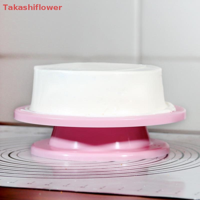 Bàn Xoay Tròn Chống Trượt Chuyên Dụng Cho Trang Trí Bánh Kem