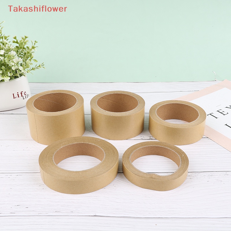 Cuộn Băng Keo Giấy Kraft Gói Quà 30m