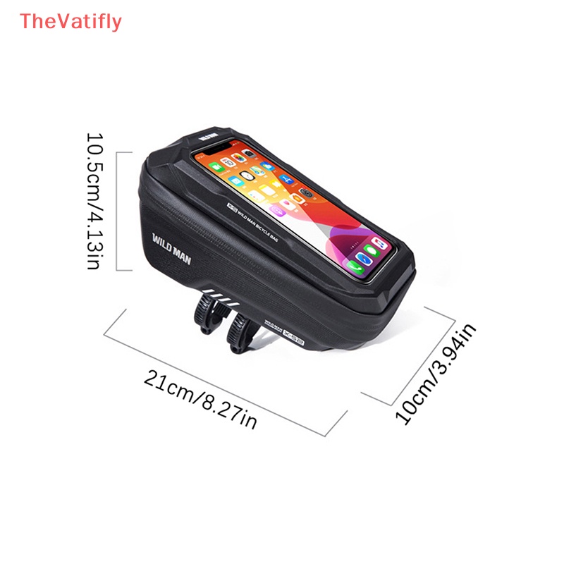 Túi Đựng Điện Thoại Chống Thấm Nước Gắn Khung Xe Đạp Tiện Lợi